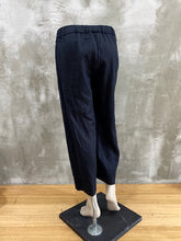 Load image into Gallery viewer, The Palazzo Pants - Black Linen