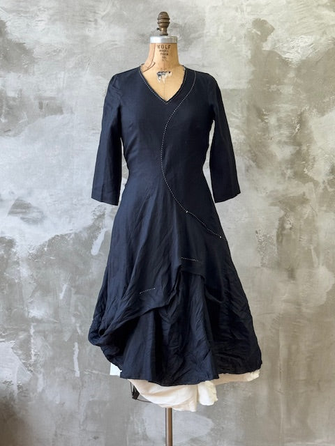 Poet's Dress - Black