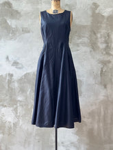 Load image into Gallery viewer, Escher Dress - Black Linen