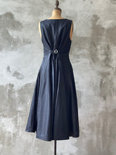 Load image into Gallery viewer, Escher Dress - Black Linen