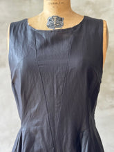 Load image into Gallery viewer, Escher Dress - Black Linen