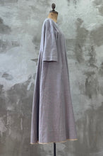 Load image into Gallery viewer, Sonia Coat Dress - Blue Pinstripe