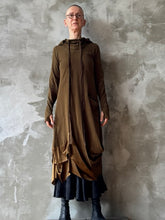 Load image into Gallery viewer, Hoodie Dress - Army