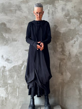 Load image into Gallery viewer, Hoodie Dress - Black
