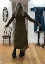 Load image into Gallery viewer, Hoodie Dress - Army