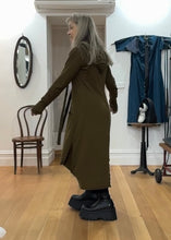 Load image into Gallery viewer, Hoodie Dress - Army
