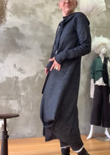Load image into Gallery viewer, Hoodie Dress - Chevron Wool
