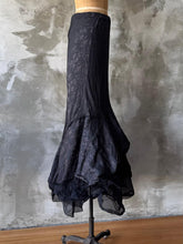 Load image into Gallery viewer, The Flounce Petticoat Skirt - Floral Jacquard