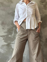Load image into Gallery viewer, The Ravello Pants - Sage Green Cotton
